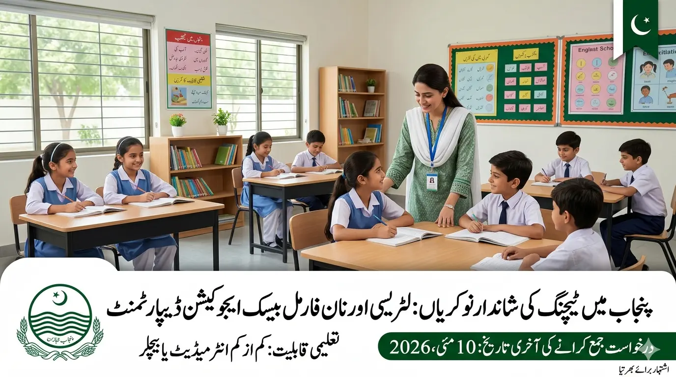 Punjab Literacy Teacher Jobs 2026