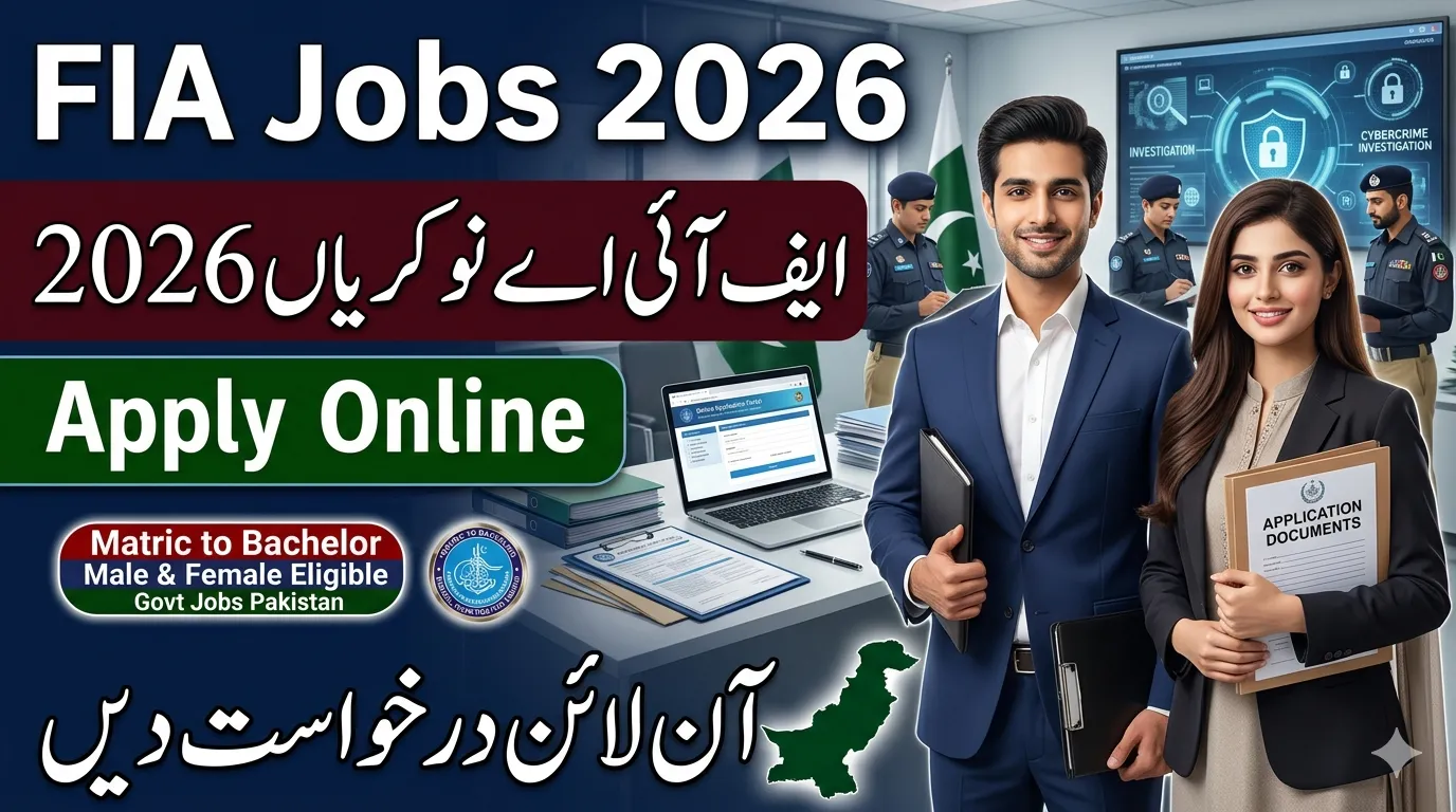 FIA Jobs 2026 in Pakistan