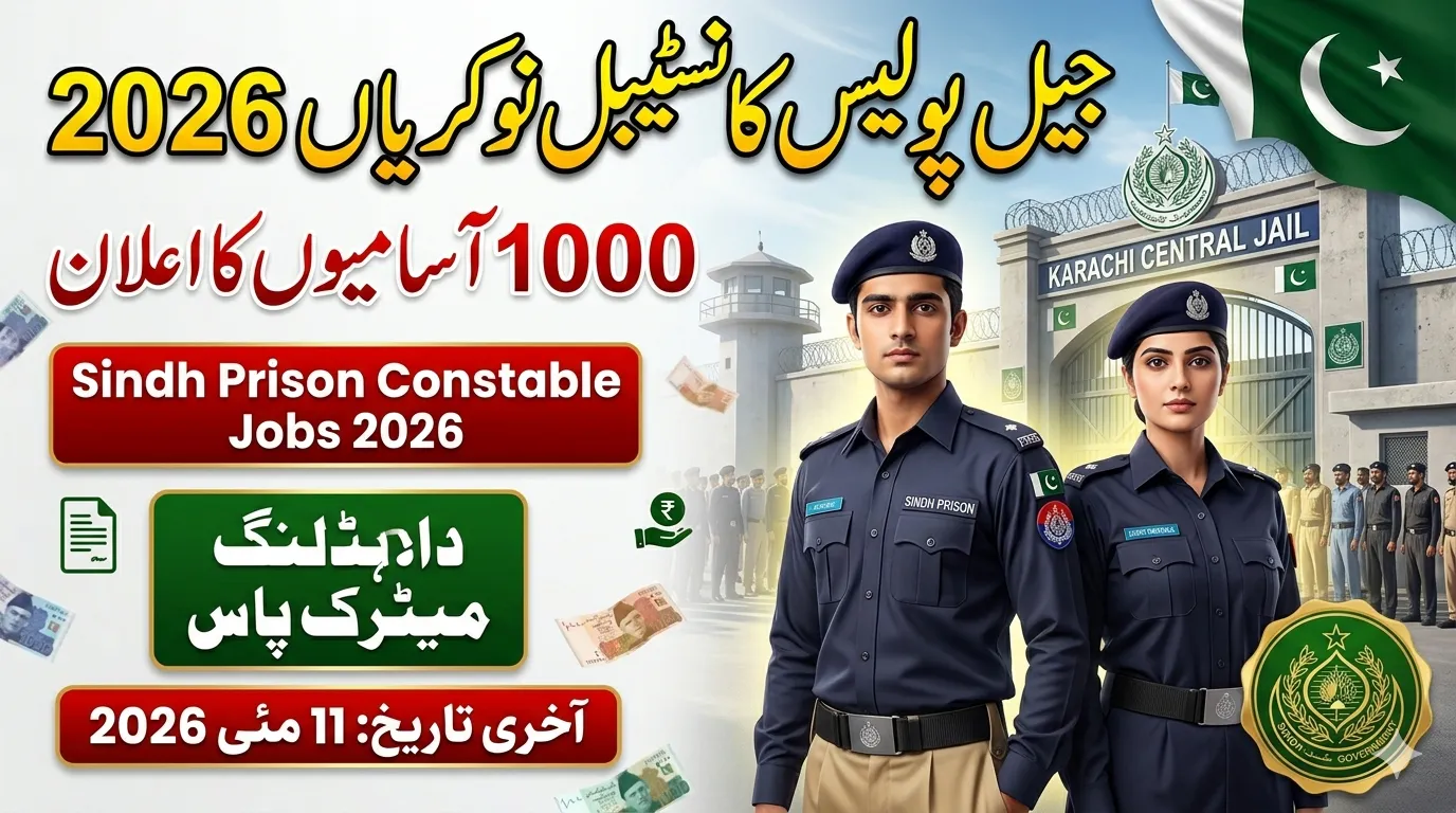 Prison Constable Jobs 2026 in Karachi