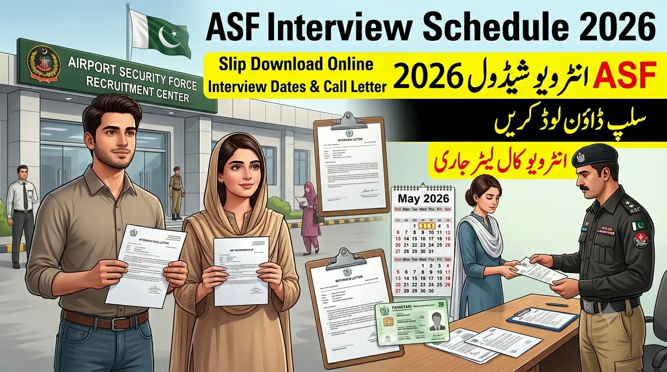 ASF Interview Schedule 2026