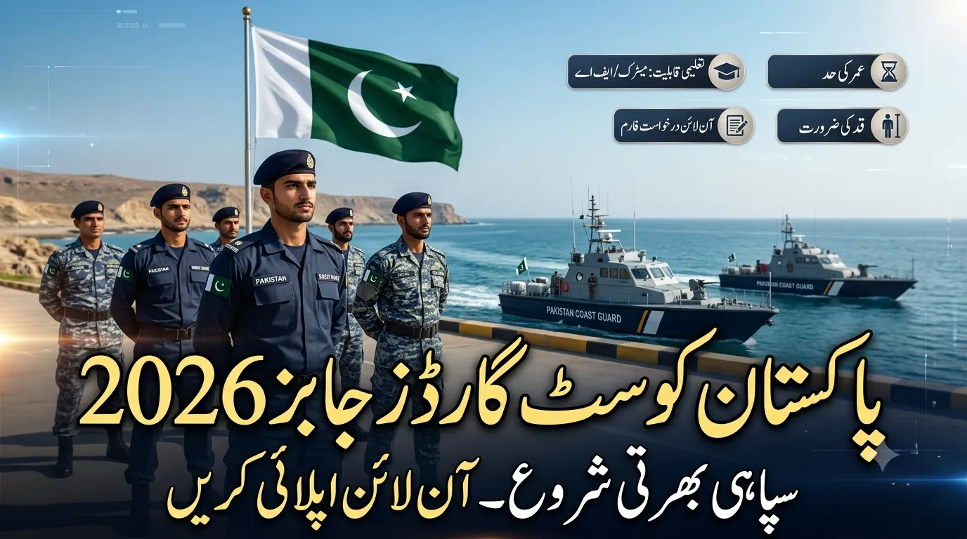 Pakistan Coast Guards Jobs 2026
